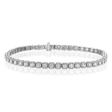 Simon G. Bracelet 18k Gold (White) 2 ct Diamond - LB2221-18KW photo