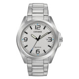 CITIZEN Eco-Drive Weekender Garrison Mens Watch Stainless Steel - AW1430-86A photo