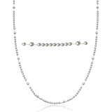 Simon G. Necklace 18k Gold (White) 6.66 ct Diamond - LP4793-18K photo