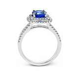 Simon G. Color Ring 18k Gold (White) 2.47 ct Sapphire 0.52 ct Diamond - MR1920-D-18K-S photo3