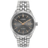 CITIZEN Eco-Drive Quartz Corso Mens Watch Stainless Steel - BM7251-53H photo