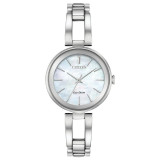 CITIZEN Eco-Drive Modern Eco Axiom Ladies Stainless Steel - EM0630-51D photo