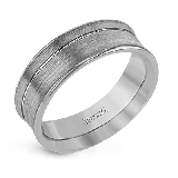 Simon G. Men Ring Platinum (White) - LG171-PT photo