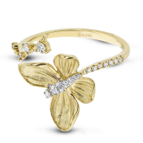 Simon G. Right Hand Ring 18k Gold (White) 0.2 ct Diamond - LR2767-18KW photo2