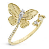 Simon G. Right Hand Ring 18k Gold (White) 0.2 ct Diamond - LR2767-18KW photo