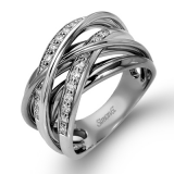 Simon G. Right Hand Ring Platinum (White) 0.36 ct Diamond - MR1858-PT photo