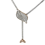 Simon G. Pendant 18k Gold (Rose, White) 0.19 ct Diamond - LP4469-18K photo
