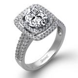 Simon G. Color Ring Platinum (White) 0.5 ct Diamond - MR1920-D-PT photo