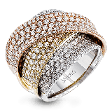 Simon G. Right Hand Ring 18k Gold (Rose, White, Yellow) 2.94 ct Diamond - MR2685-18K photo