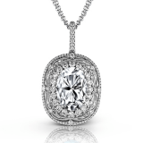 Simon G. Color Pendant 18k Gold (White) 0.7 ct Diamond - MP1686-18K photo