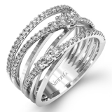 Simon G. Right Hand Ring Platinum (White) 0.66 ct Diamond - MR2606-PT photo