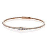 Simon G. Bangle 18k Gold (Rose) 0.88 ct Diamond - LB2310-R-18K photo