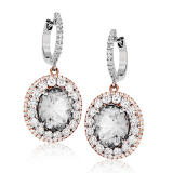 Simon G. Color Earring 18k Gold (White) 1.85 ct Diamond - ME2370-18K photo