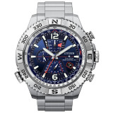 CITIZEN Eco-Drive Promaster Navihawk Mens Watch Stainless Steel - AT8220-55L photo