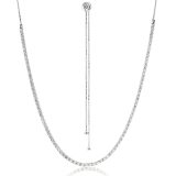 Simon G. Necklace 18k Gold (White) 4.08 ct Diamond - LP2397-18K photo