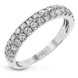 Simon G. 1.0 ctw Anniversary 18k White Gold Wedding Band - LR2120-W-18K photo