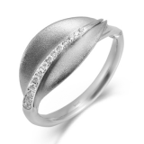 Simon G. Right Hand Ring Platinum (White) 0.09 ct Diamond - DR246-PT photo
