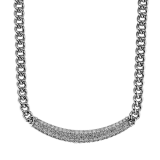 Simon G. Necklace 18k Gold (White) 5.07 ct Diamond - LP4849-18KW photo