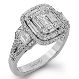 Simon G. Right Hand Ring 18k Gold (White) 1.56 ct Diamond - MR2638-18K photo