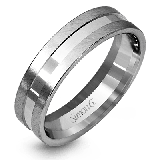 Simon G. Men Ring Platinum (White) - LG105-PT photo