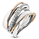 Simon G. Right Hand Ring 18k Gold (White) 0.53 ct Diamond - LR2876-18K photo