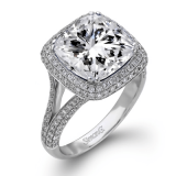 Simon G. Color Ring Platinum (White) 0.68 ct Diamond - MR2345-PT photo