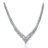 Simon G. Necklace 18k Gold (White) 18.93 ct Diamond - LP4274-18KW photo