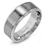 Simon G. Men Ring Platinum (White) - LG151-PT photo