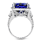 Simon G. Color Ring 18k Gold (White) 7.83 ct Tanzanite 1.24 ct Diamond - R9269-18K-S photo3