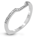 Simon G. Right Hand Ring Platinum (White) 0.1 ct Diamond - MR2638-PTW photo