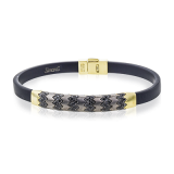 Simon G. Gent Bracelet 14k Gold (Black, White) 0.57 ct Diamond - BT1005-14KY-TITANIUM photo