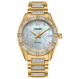 CITIZEN Eco-Drive Quartz Crystal Ladies Watch Stainless Steel - EM1022-51D photo