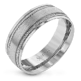 Simon G. Men Ring Platinum (White) - LG189-PT photo