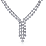 Simon G. Necklace 18k Gold (White) 21.4 ct Diamond - LP4273-18K photo