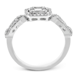 Simon G. Right Hand Ring 18k Gold (White) 0.52 ct Diamond - LR2575-18K photo3
