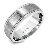Simon G. Men Ring Platinum (White) - LG155-PT photo