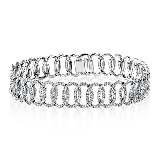 Simon G. Bracelet 18k Gold (White) 3.73 ct Diamond - MB1453-18K photo