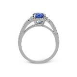 Simon G. Color Ring 18k Gold (White) 1.22 ct Sapphire 0.3 ct Diamond - MR2899-18K-S photo3