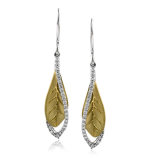 Simon G. Earring 18k Gold (White, Yellow) 0.3 ct Diamond - DE199-18K photo