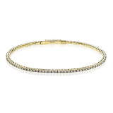 Simon G. Bangle 18k Gold (Yellow) 1.51 ct Diamond - LB2400-Y-14KY photo