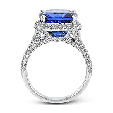 Simon G. Color Ring 18k Gold (White) 5.34 ct Sapphire 0.68 ct Diamond - MR2345-18K-S photo3