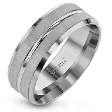 Simon G. Men Ring Platinum (White) - LG152-PT photo