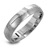 Simon G. Men Ring Platinum (White) - LG139-PT photo