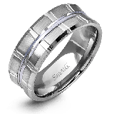 Simon G. Men Ring Platinum (White) - LG110-PT photo