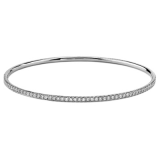 Simon G. Bangle 18k Gold (White) 0.86 ct Diamond - MB1432-18K photo