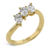 Simon G. Right Hand Ring 18k Gold (Yellow) 0.91 ct Diamond - LR4774-18K photo